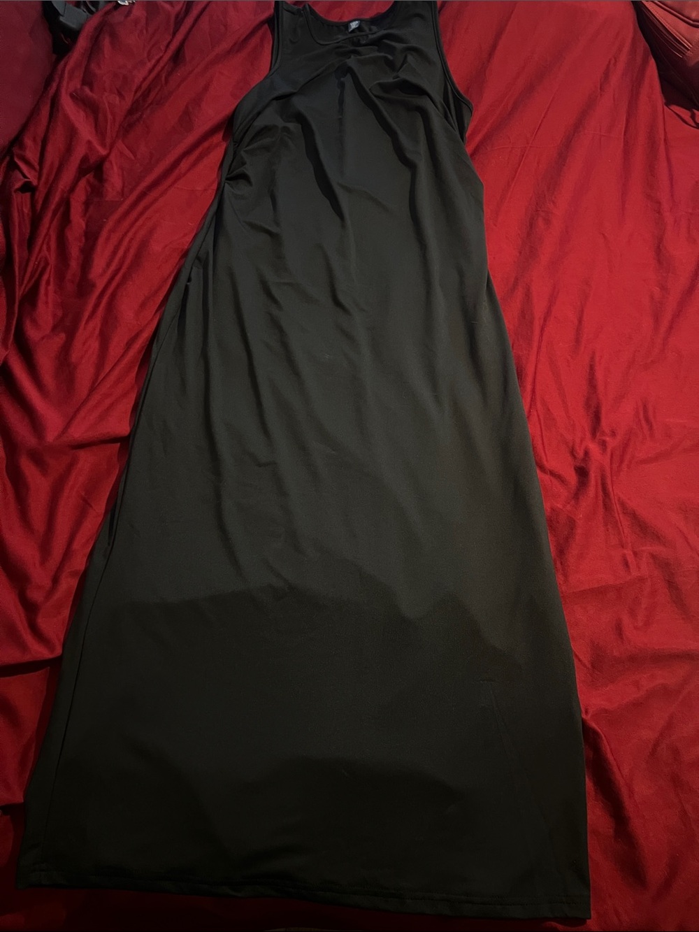 SHEIN Black Curve 2XL Sleeveless Maxi